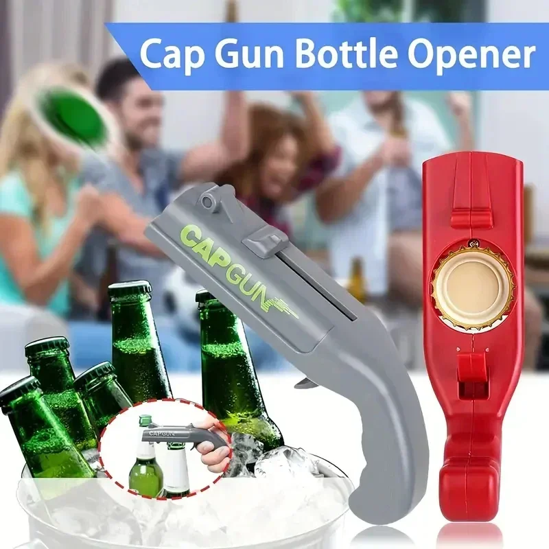 Kitchen Gadgets And Toys - فتاحة زجاجات البيرة، قاذف أغطية الزجاجات،