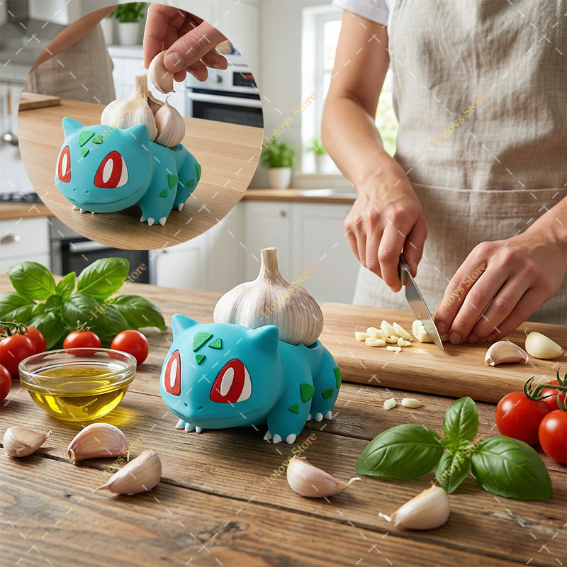 Kitchen Gadgets And Toys - نموذج بولباسور من بوكيمون مطبوع ثلاثي