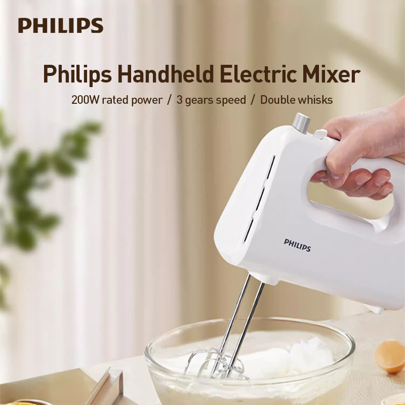 Kitchen Gadgets Electronic - خلاط بيض كهربائي محمول من فيليبس