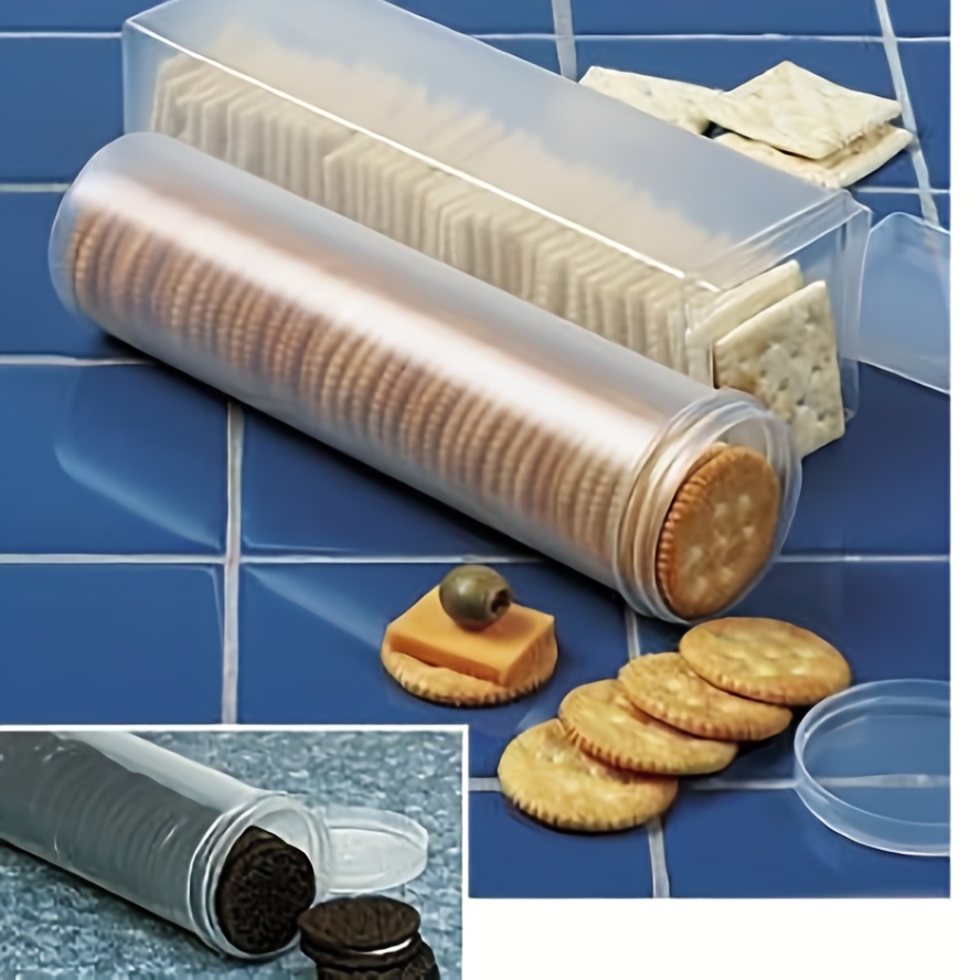Kitchen Gadgets Organizer - حاوية طعام مستطيلة شفافة محكمة الإغلاق