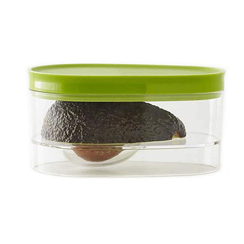 Kitchen Gadgets Organizer - صندوق تخزين طعام الأفوكادو، حاوية فواكه