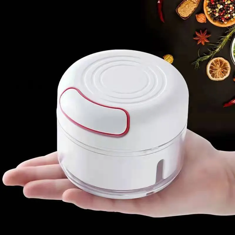 Kitchen Gadgets Vegetable Chopper - كسارة الثوم البلاستيكية الصحافة قطاعة الخضراوات