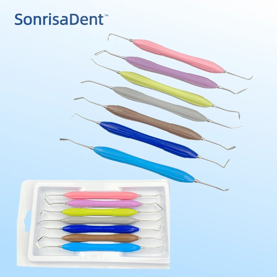 Silicone Spatula Set - أداة طب الأسنان ملاعق الراتنج أدوات