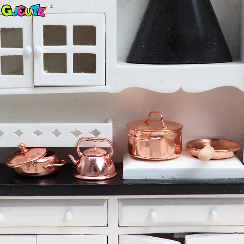 طقم وعاء مصغر لتزيين بيت الدمى - مراجعة Kitchen Gadgets And Toys وسعره