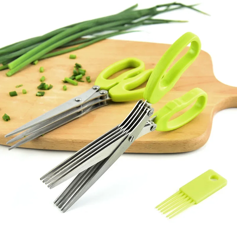 متعدد الطبقات مقص المطبخ الفول - مراجعة Kitchen Gadgets That Make Life Easier وسعره