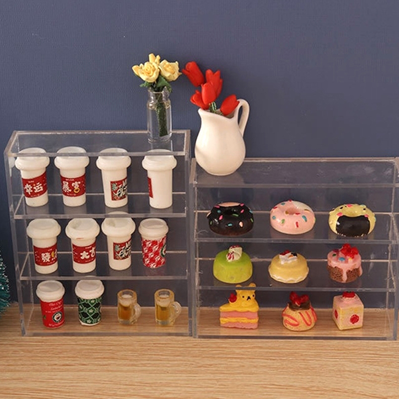 1 قطعة 1:12 دمية مصغرة متعددة  - مراجعة Kitchen Gadgets Organizer وسعره