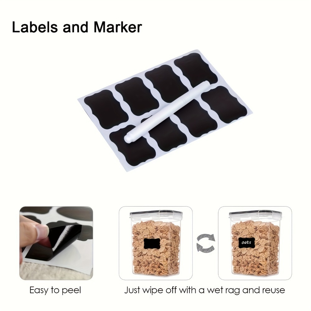 24 قطعة من حاويات تخزين الطعام - مراجعة Kitchen Gadgets Organizer وسعره