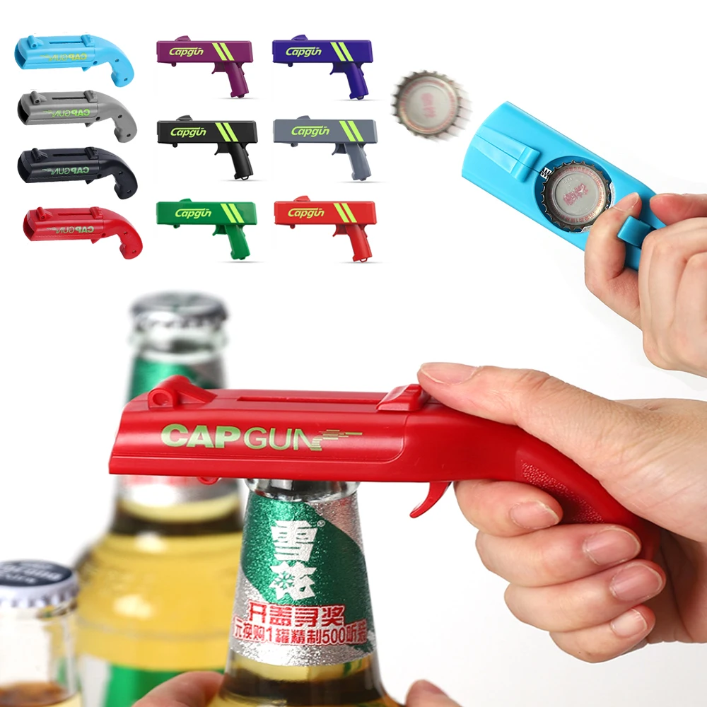 غطاء بندقية البيرة فتاحة الزجا - مراجعة Kitchen Gadgets And Toys وسعره