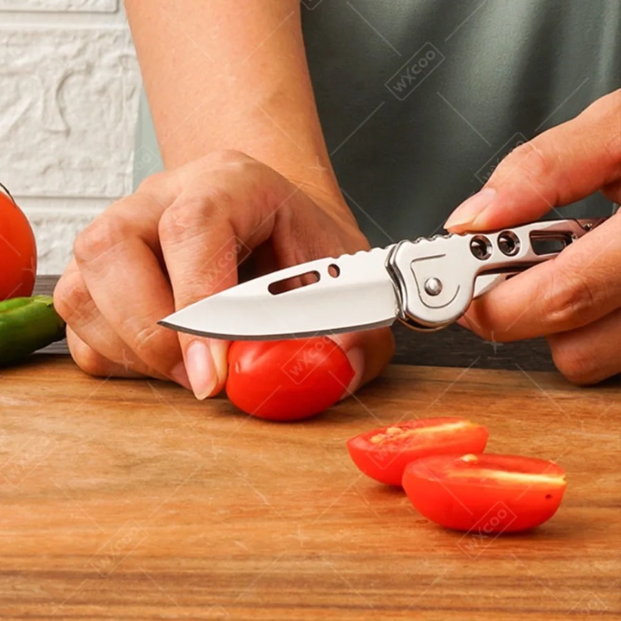 سكين قابل للطي من WXCOO، سكين  - مراجعة Kitchen Gadgets Latest وسعره