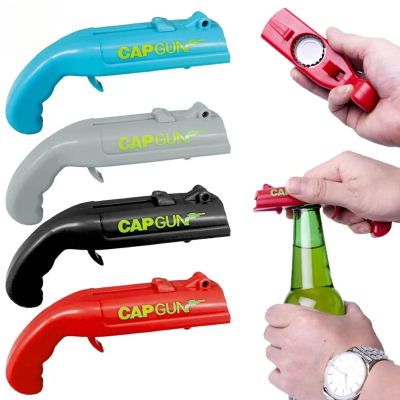فتاحة علب إبداعية بتصميم مسدس  - مراجعة Kitchen Gadgets And Toys وسعره