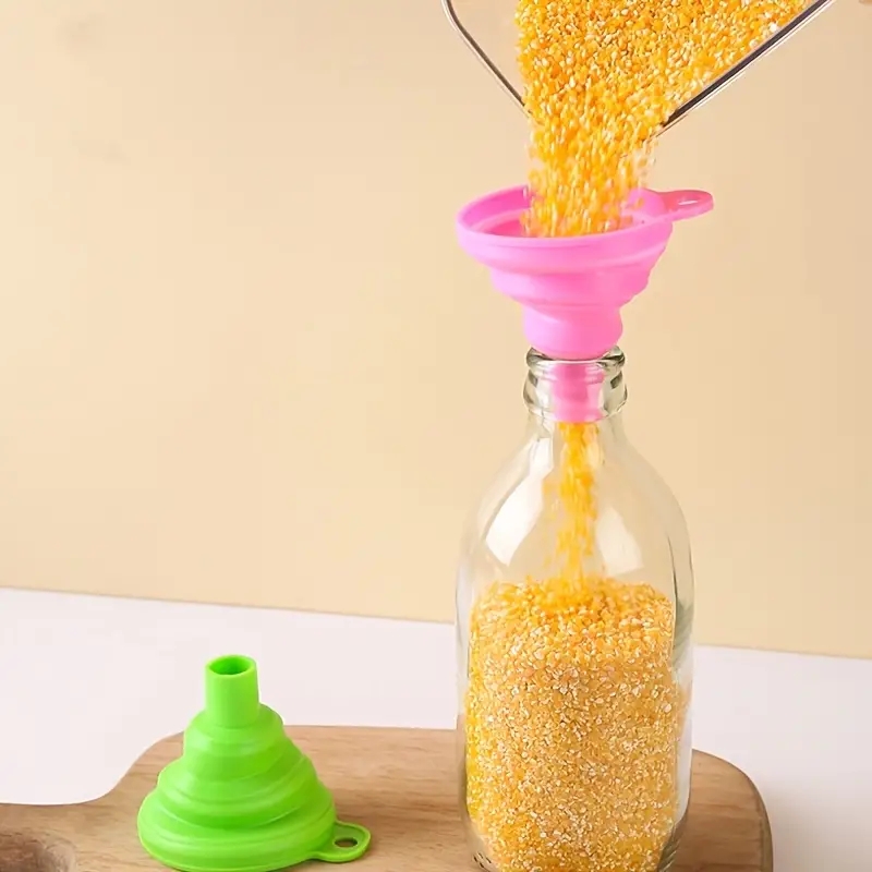 قمع سيليكون قابل للطي متعدد ال - مراجعة Kitchen Gadgets Latest وسعره
