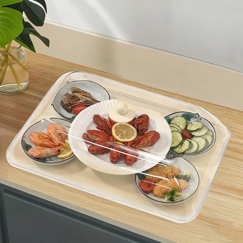 غطاء طعام بلاستيكي قابل لإعادة - مراجعة Kitchen Gadgets Organizer وسعره