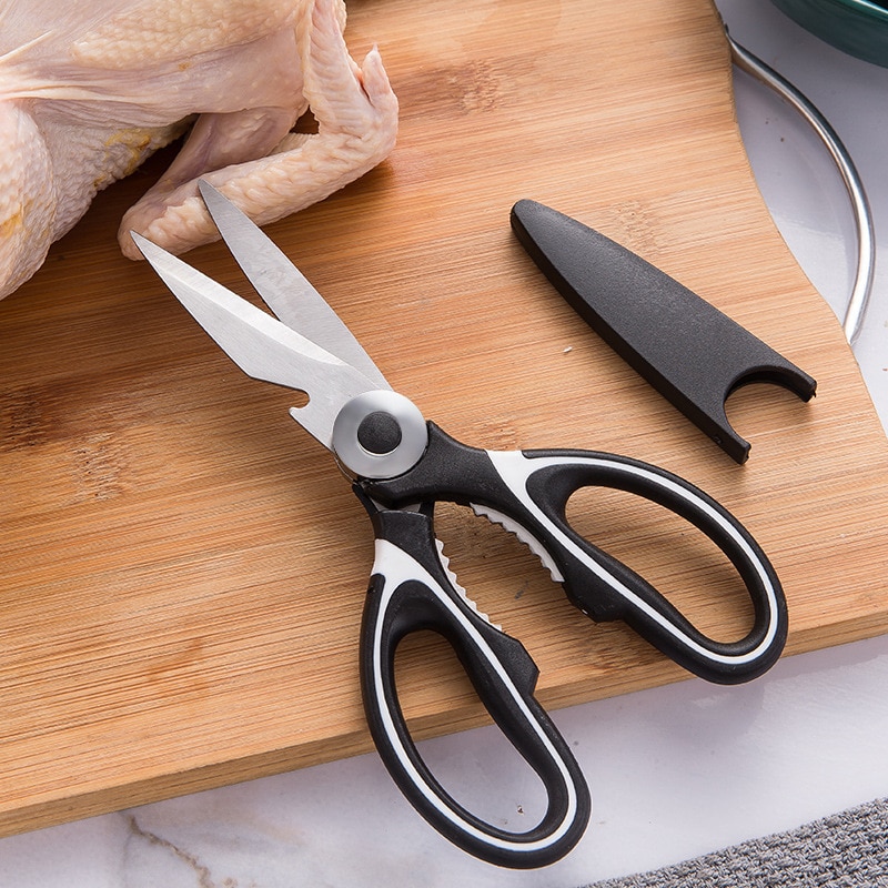 مقص عظمي للمطبخ من الفولاذ الم - مراجعة Kitchen Gadgets Latest وسعره