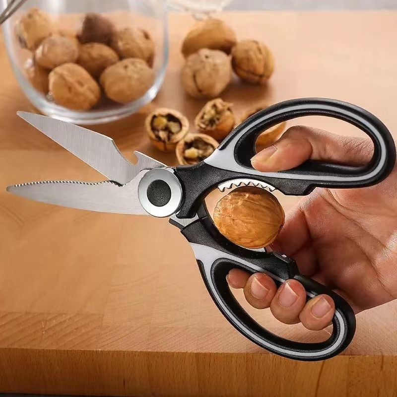 مقص المطبخ الفولاذ المقاوم للص - مراجعة Kitchen Gadgets Latest وسعره