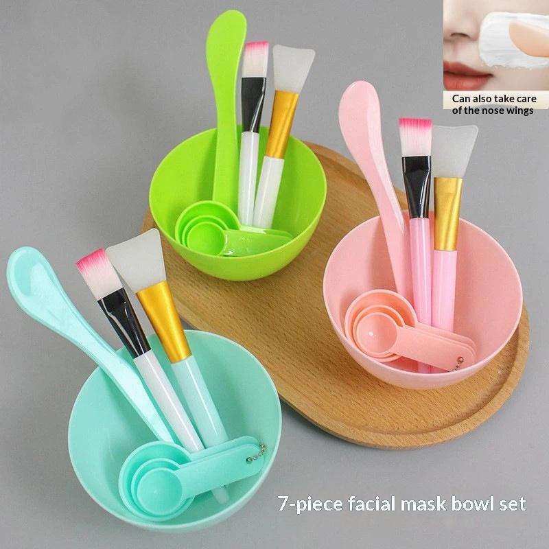 【مجموعة أدوات خلط قناع الوجه ا - مراجعة Silicone Spatula Set وسعره