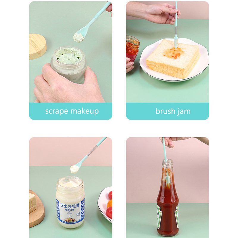 طقم كاشطة سيليكون برأسين ، ملع - مراجعة Silicone Spatula Set وسعره