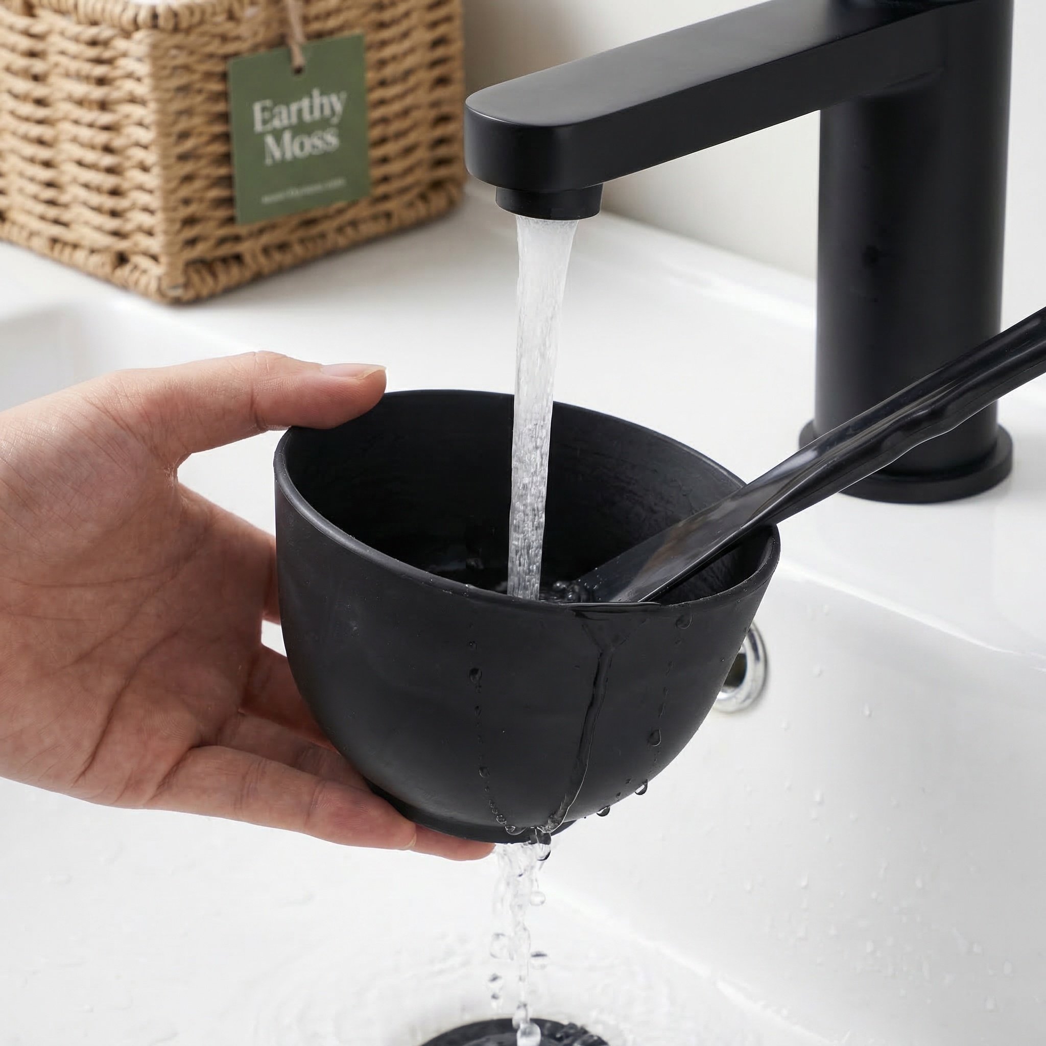 مجموعة وعاء خلط أقنعة العناية  - مراجعة Silicone Spatula Set وسعره