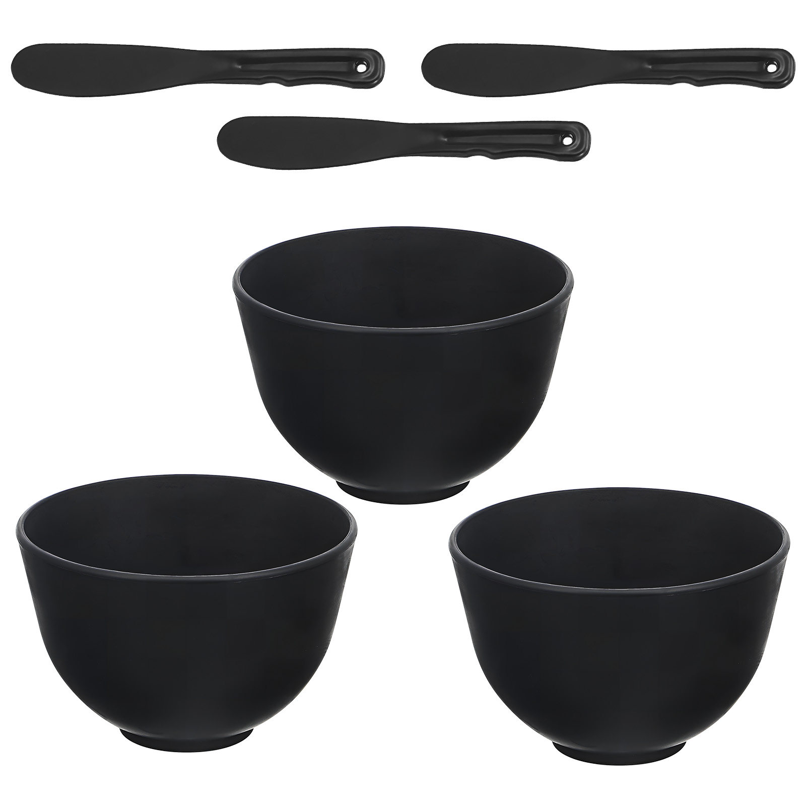 مجموعة وعاء خلط أقنعة العناية  - مراجعة Silicone Spatula Set وسعره