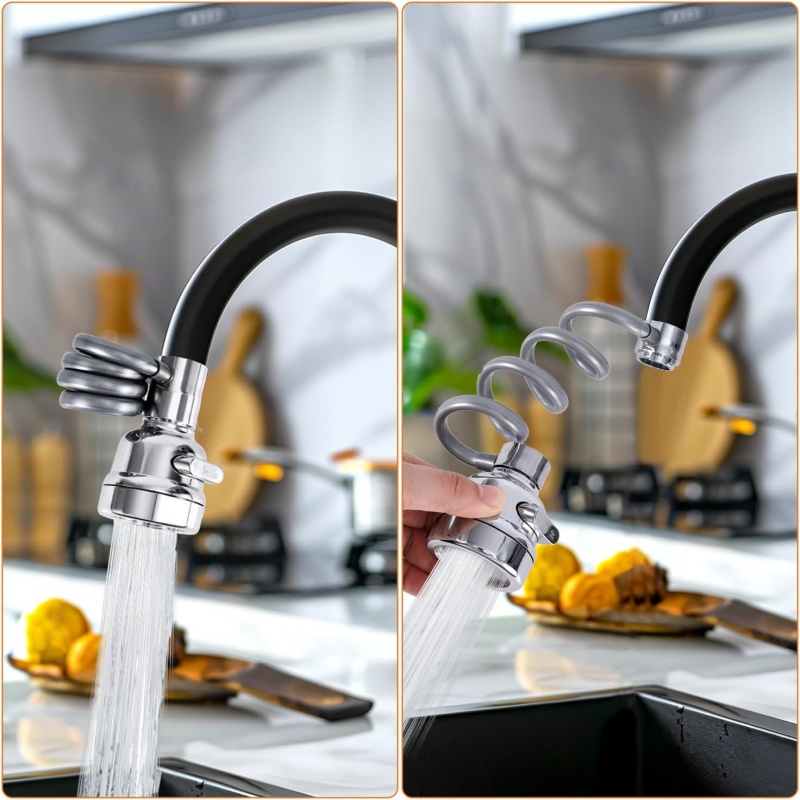 جديد 3 طرق بالوعة صنبور تمديد  - مراجعة Healthy Kitchen Gadgets وسعره