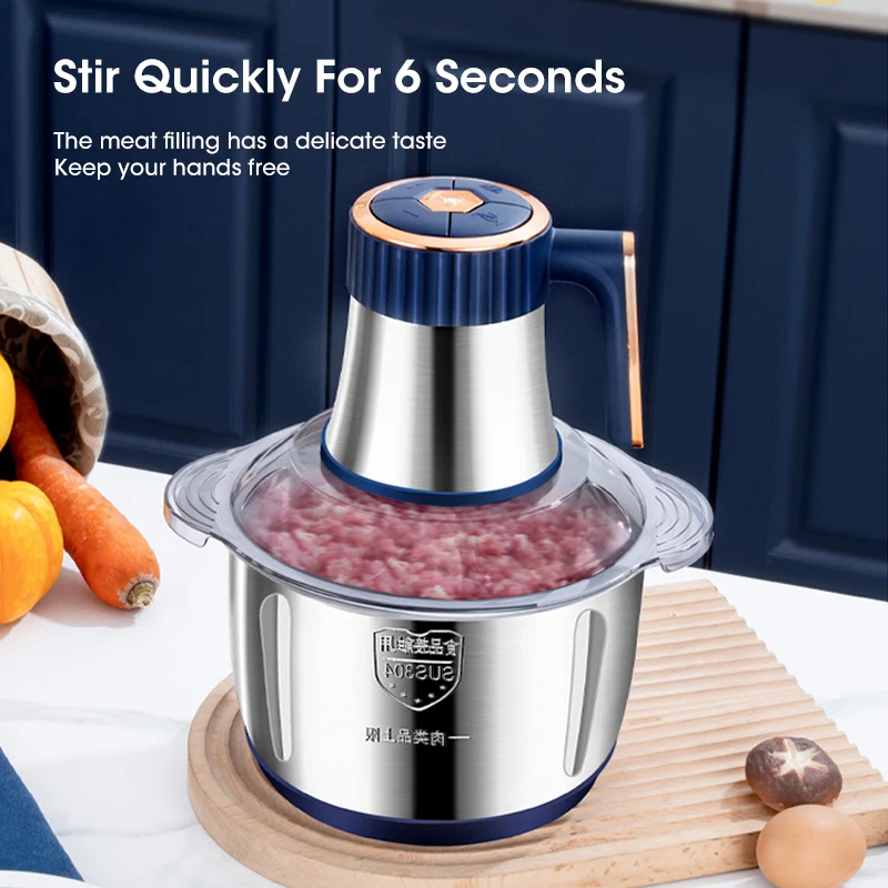 مفرمة طعام كهربائية متعددة الو - مراجعة Kitchen Gadgets Vegetable Chopper وسعره