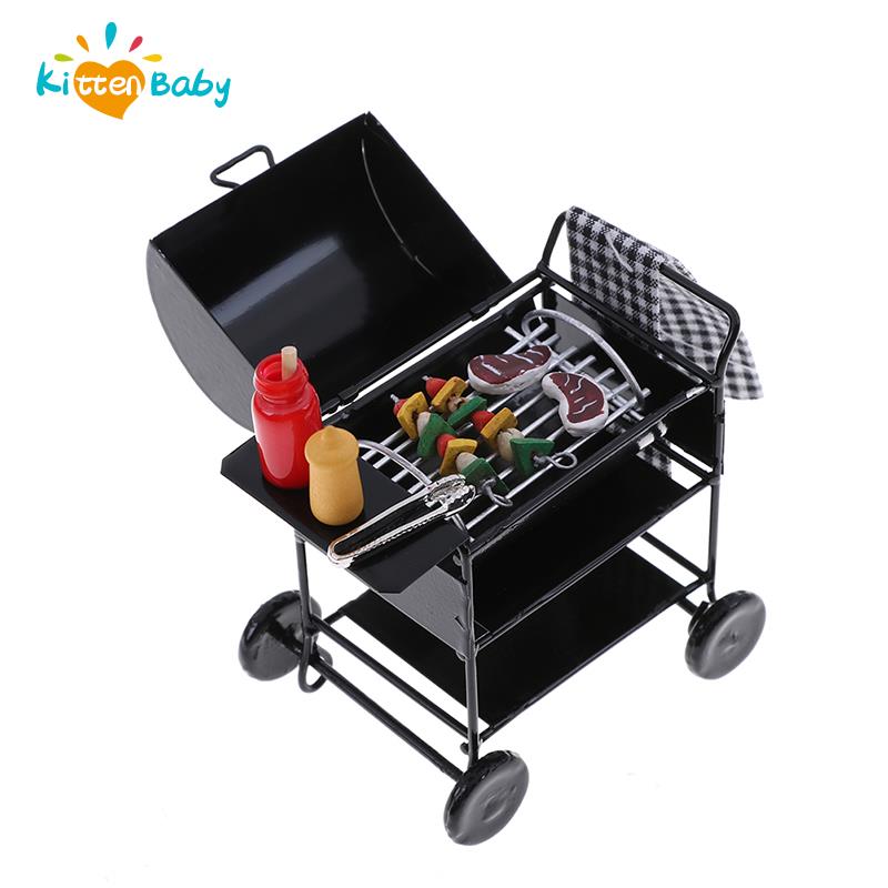 مقياس 1/12 لطيف شواء شواء مصغر - مراجعة Kitchen Gadgets And Toys وسعره