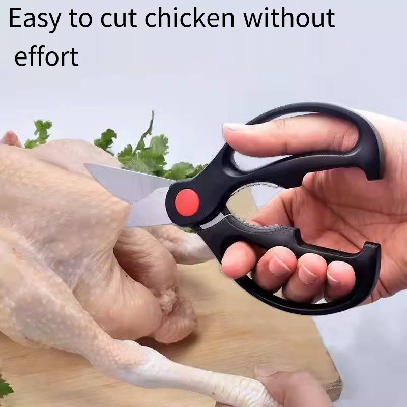 مقص مطبخ من الفولاذ المقاوم لل - مراجعة Kitchen Gadgets Latest وسعره