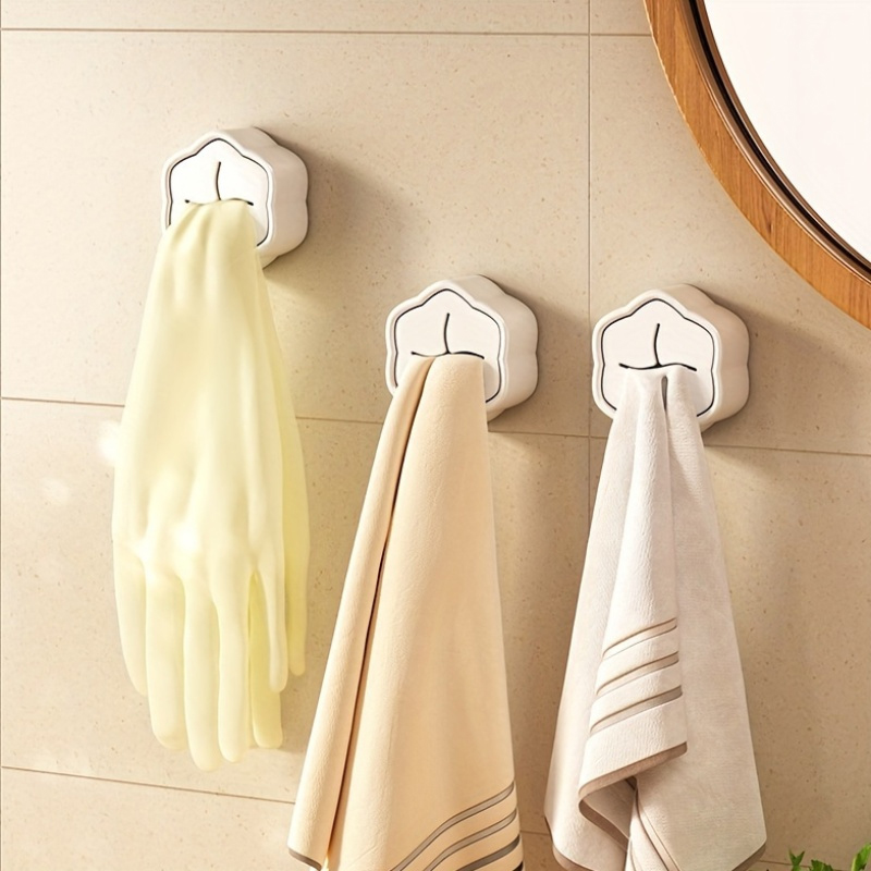 6 قطع حامل مناشف ذاتي اللصق بد - مراجعة Kitchen Gadgets Organizer وسعره