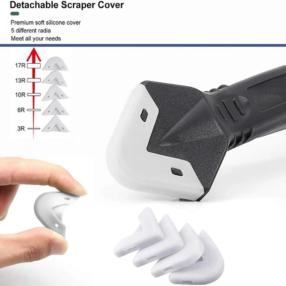 5 في 1 رأس معدني الغراء مجموعة - مراجعة Silicone Spatula Set وسعره