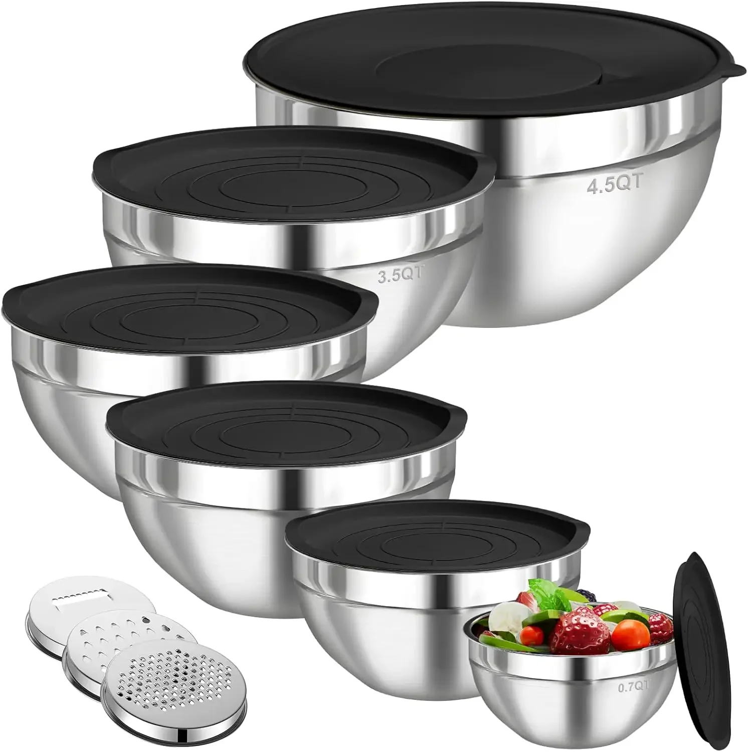 مجموعة من 6 أوعية خلط من الفول - مراجعة Kitchen Gadgets Latest وسعره