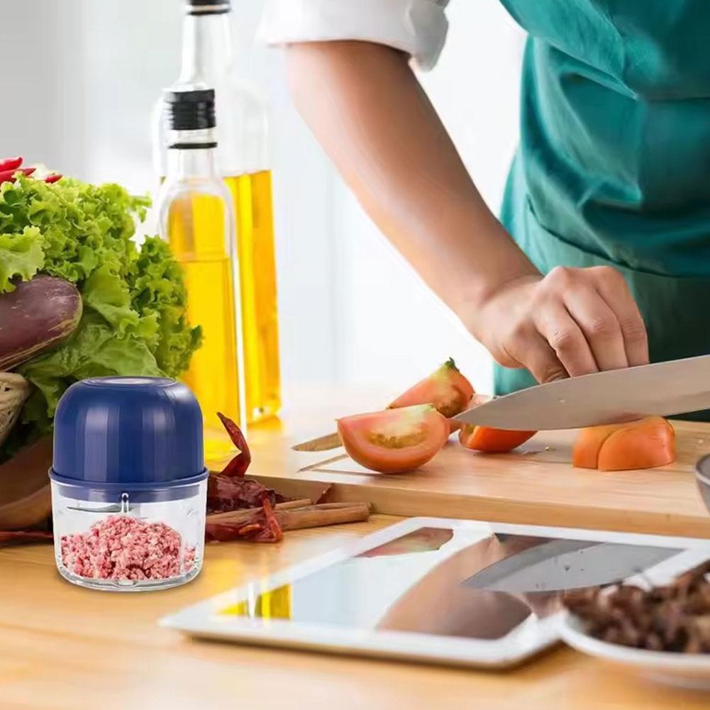 مفرمة ثوم كهربائية صغيرة محمول - مراجعة Kitchen Gadgets Electronic وسعره