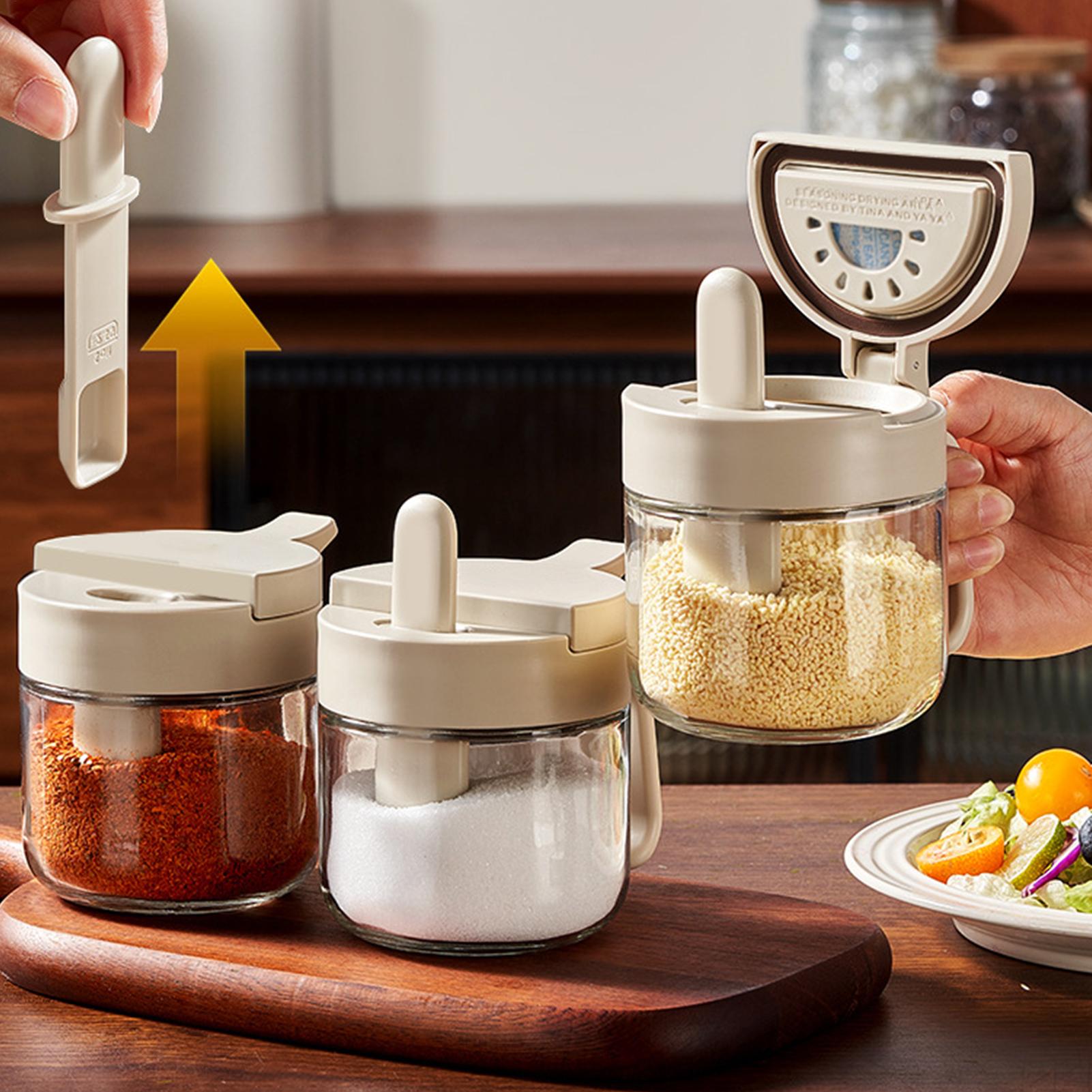 وعاء توابل مانع للتسرب لتخزين  - مراجعة Kitchen Gadgets Organizer وسعره