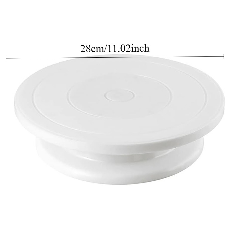منصة دوارة لتزيين الكيك، مناسب - مراجعة Cake Decorating Turntable وسعره